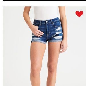 American eagle jean shorts